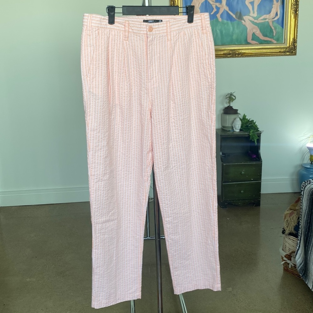 Obey | Pastel Striped Pants